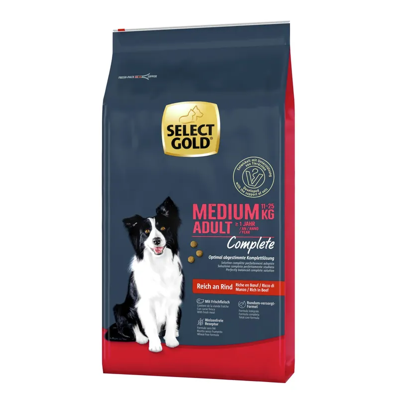 Select Gold Adult Medium Rind 12 kg Jetzt Kaufen